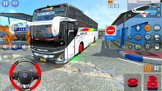 Bus Pariwisata Garuda Mas Pasang Strobo Mata Bergerak | Bus Simulator Indonesia  screenshot 4