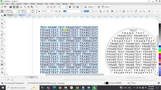 How to Remove Text Frame in CorelDRAW Tutorial (@graphicsfact)