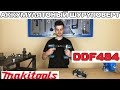 Аккумуляторный шуруповерт Makita DDF484. (Обзор и тест)