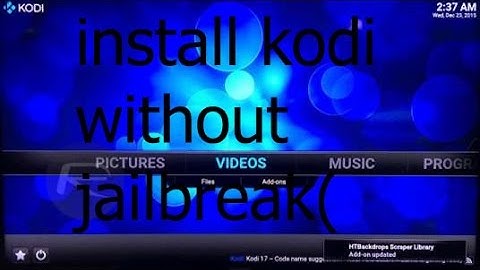 Install kodi on ios 9-9.4,ios 10,ios 8 without jailbreak|||watch tv show and sport free