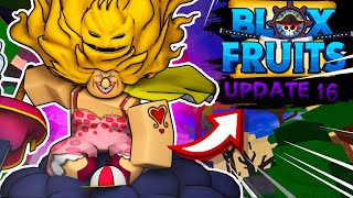 FINALMENTE O UPDATE 16 DO BLOX FRUITS TÁ CHEGANDO 