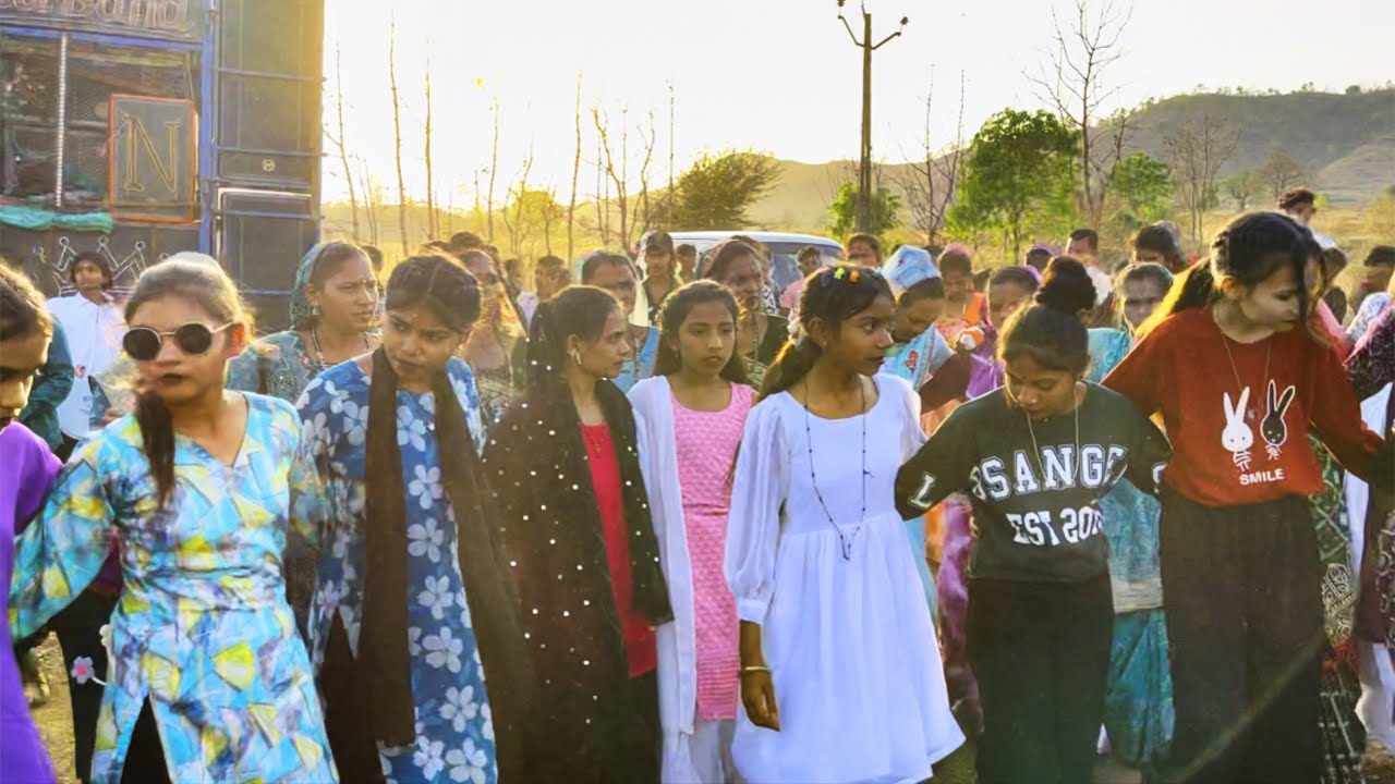 Narmada Band Dhorivav At Palsi adivasi Girls Dance 