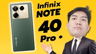 รีวิว Infinix Note 40 Pro+ 5G สเปกดี ลำโพงสุด ชาร์จไว 100W แต่ต้องรอให้เข้าที่ !!