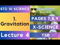 Gravitation lecture 4 10th science 1  maharashtra state board science std 10th