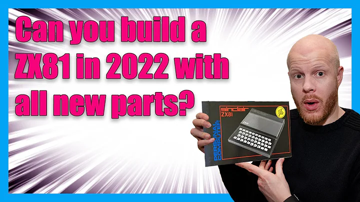 Building a ZX81 with all new parts in 2022 | Part 1 | #sinclair
