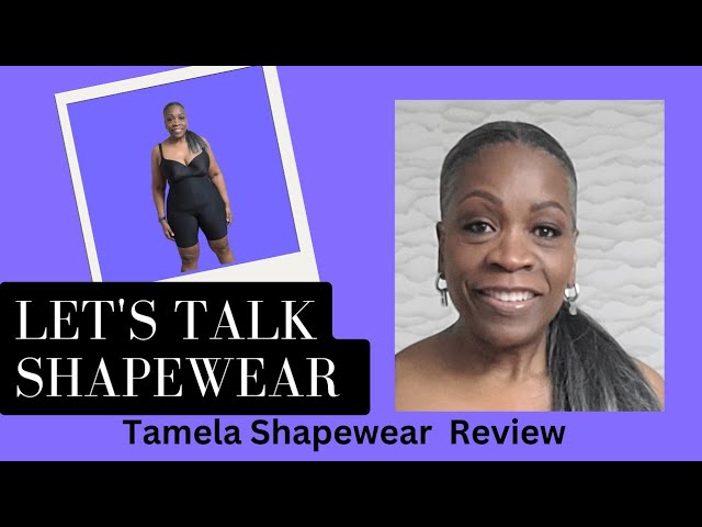 Tamela Mann Shapewear Review #tamelamannshapeware #tamelamann 