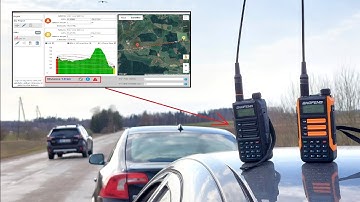 Baofeng Radio Range Test Between Two Cars