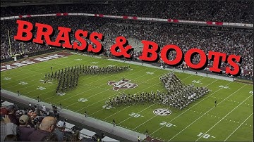 4K - THE BEST MARCHING BAND in the World - Fightin’ Texas Aggie Band Halftime Drill | Auburn 2023