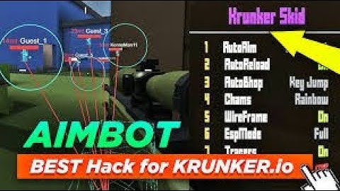 KRUNKER HACKS UPDATE!!! (Aimbot, Esp, And more)!