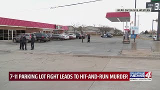 Oklahoma City police investigating homicide after suspect intentionally ran over victim in 7-Eleven