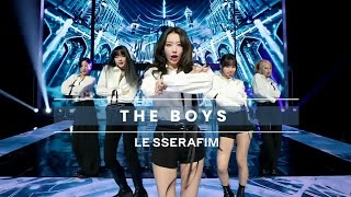 LE SSERAFIM 'The Boys' cover (SNSD / Girls Generation) - SBS Gayo Daejun