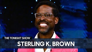 Sterling K. Brown Remembers Seeing Young Jimmy Busking in New York City | The Tonight Show