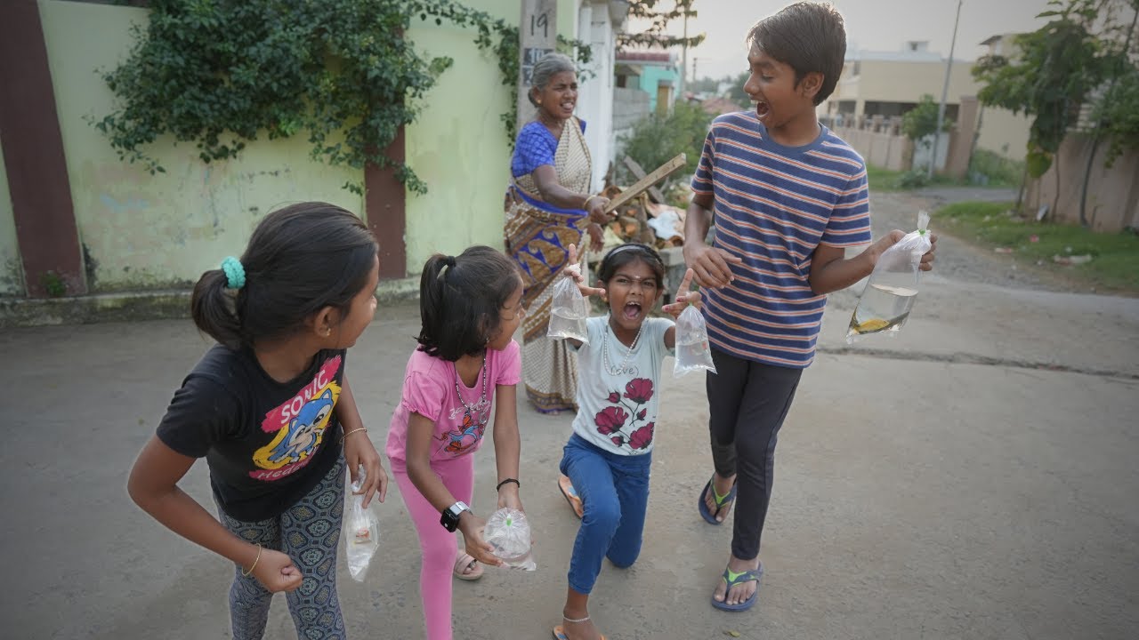 அம்மாக்கு தெரியாமல் மீன் வாங்கிட்டு வந்தா பாட்டி கிட்ட மாட்டிகிட்டோம் .. Mrs.Abi 2.0