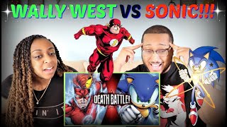 Death Battle! 'Flash VS Sonic (Wally West VS Archie Sonic)' REACTION!!!