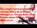 Anpil  espwa pou haitien biden yo ak sa ki pase mexique yo trump fache ken paxton move dat yo ye