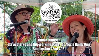 Laurie Knutson performing - Steve Clarke and the Working Stiffs - Alexis Bailly Vineyard