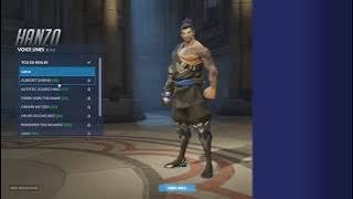 New PTR Hanzo Voice Lines