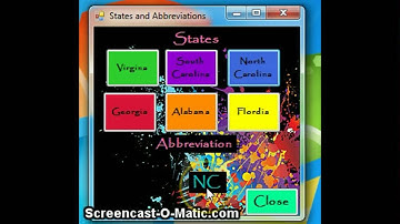 First Project in Visual Basic
