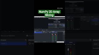 NumPy Numerical Python Slicing #numpytutorial #numpypython #numpy #pythonprogramming #pythontutorial