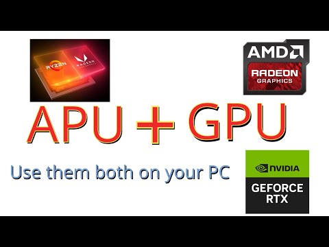 Wideo: Czy możesz umieścić GPU z APU?