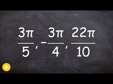 Video: Watter kwadrant is 5pi 12 in?