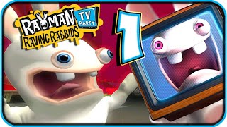 Rayman Raving Rabbids TV Party Walkthrough Part 1 (Wii) No Commentary