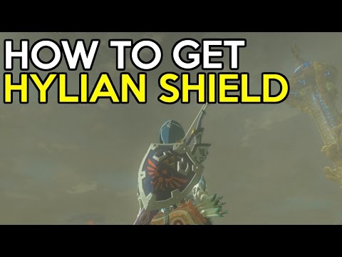 How To Easily Get The Hylian Shield - Legend Of Zelda Breath Of The Wild