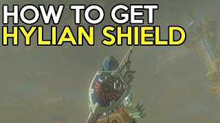 How To Easily Get The Hylian Shield - Legend Of Zelda Breath Of The Wild