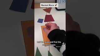 Rocket Race! #shapes #2dshapes #primaryschool #primarymaths #mathsgames #learnthroughplay