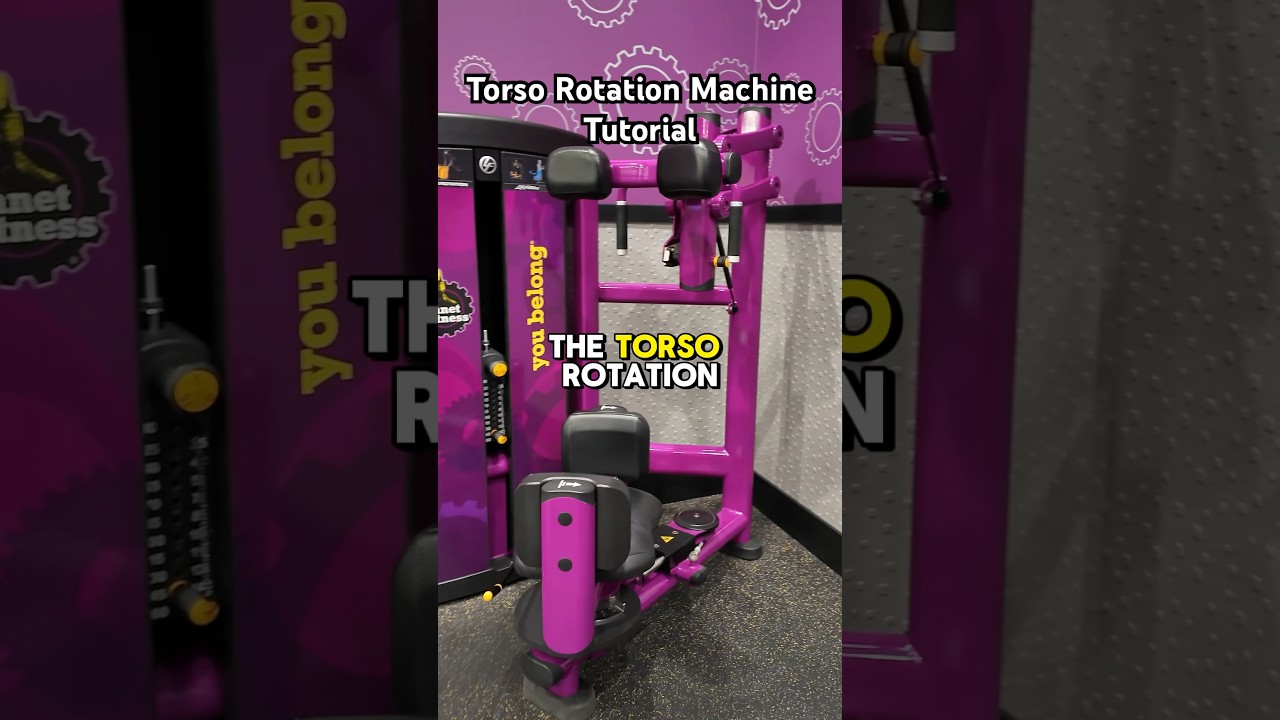 TORSO ROTATION MACHINE 💪🏼 // Use this machine to work your obliques ! 