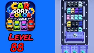 Car Sort Color Puzzle Level 88 Walkthrough