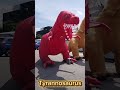 Dinosaur shooting game event production / Tyrannosaurus Inflatable / 恐竜シューティング ティラノサウルス #Dinosaur