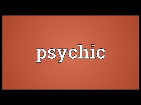 Psychic Meaning