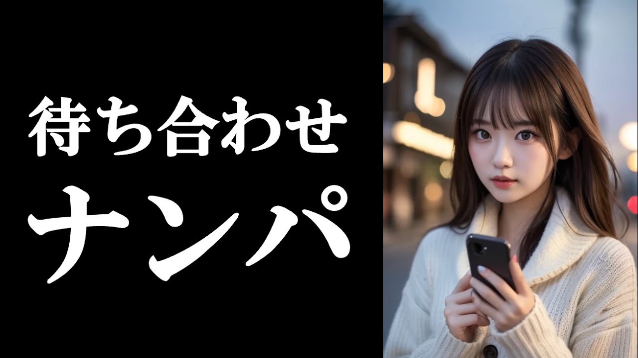 【ナンパ添削】待ち合わせ女子と盛り上がる会話展開