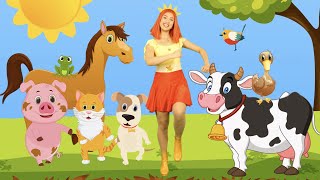 Video thumbnail of "Lucilla - TUTTI GLI ANIMALI (Cantan con me) 🐶 🐱 🐮 🐴"