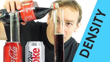 Density - Coke vs Diet Coke - GCSE Physics