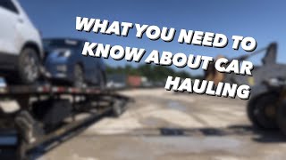 What You Need to Know About Car Hauling (Trucking)