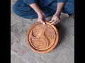 Spring/Collapsible Wooden basket Making from wooden board