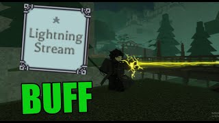 HUGE LIGHTNING STREAM BUFF