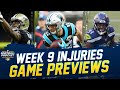 Matchup Previews + Week 9 Injury Analysis with Dr. David Chao (2020 Fantasy Football)