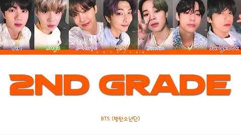 BTS (방탄소년단) - 2ND GRADE (2학년) [COLOR CODED HAN/ROM/ESP]