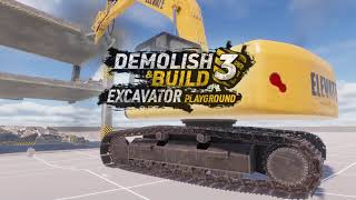 Demolish & Build 3: Excavator Playground | Gameplay | STEAM screenshot 3