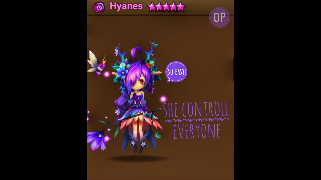 Hyanes (Dark Dryad) is going crazy!! Summoners War