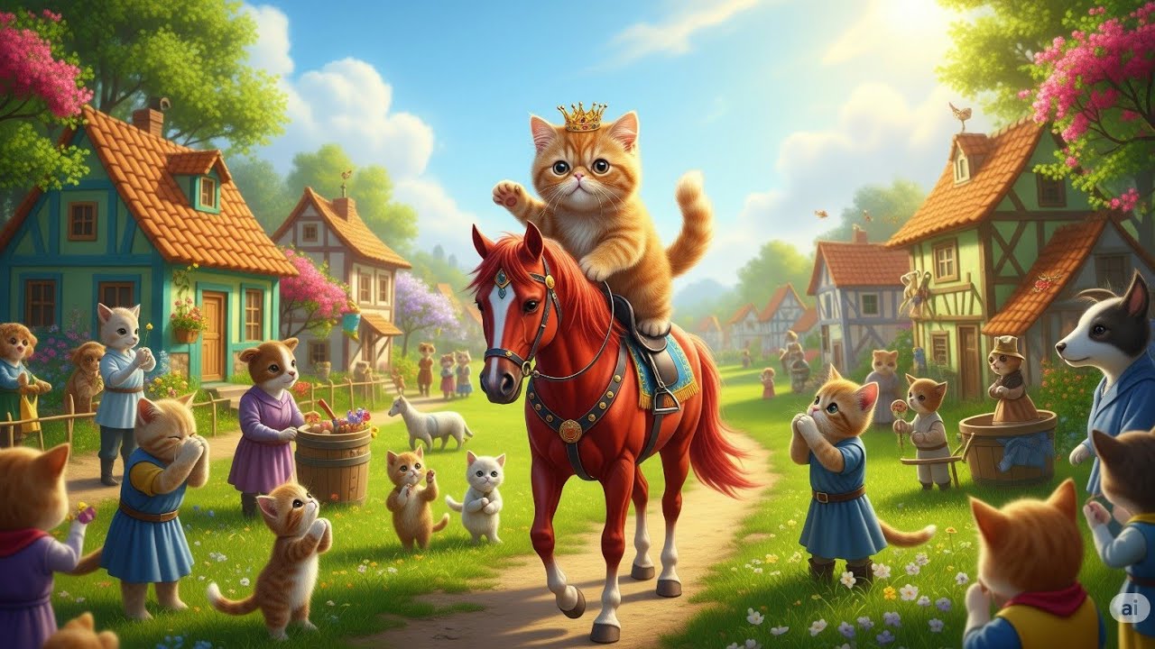 The prince Cat and the River of Wisdom | Moral Stories | English Moral Stories 