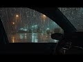 Heavy Rain on Car Roof 🌧️ Soothing Storm Sounds for Total Relaxation & Sleep