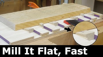 A New Planer Sled: Easy Setup when Flattening Boards with the Multiwedge