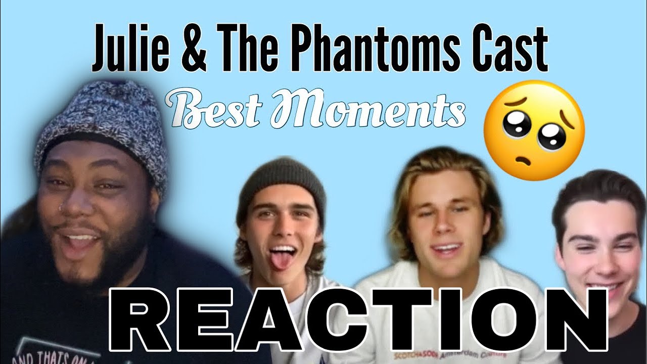 Julie & The Phantoms Cast | Best Moments (Joey Sings Reacts)