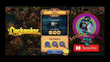 Clockmaker - Match 3 Mystery Game - Theatre - Level 126 - 130 - Gameplay