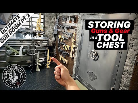 Building the Ultimate Gun Room Ep.2 | Storing Firearms & Gear in a Badass Tool Chest