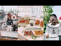 SUMMER VLOG | celebrating my sister's family graduation party & memorial day weekend!